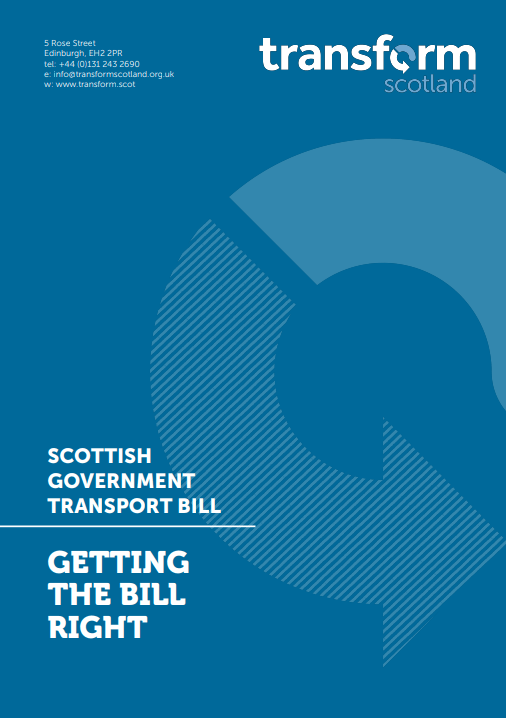 Getting the Bill Right: Report on the Scottish Government’s Transport Bill