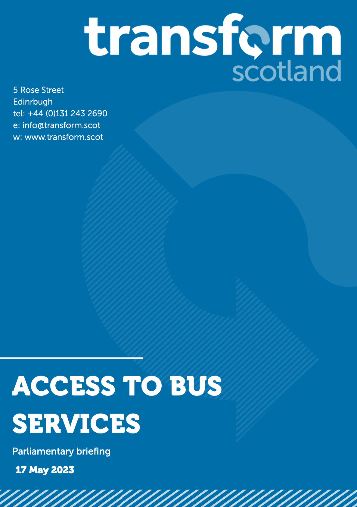 Access to Bus Services | Parliamentary briefing