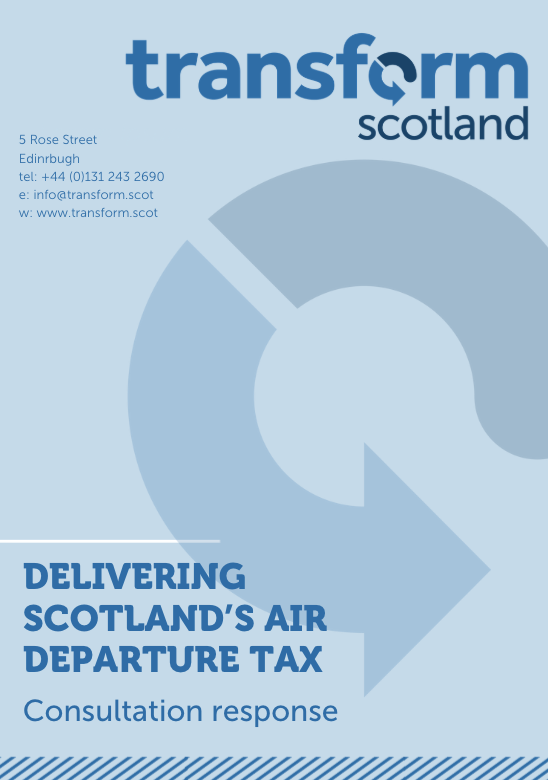 Delivering Scotland’s air departure tax